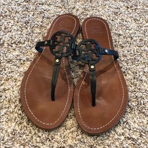 Tory Burch Mini Miller Logo Sandal